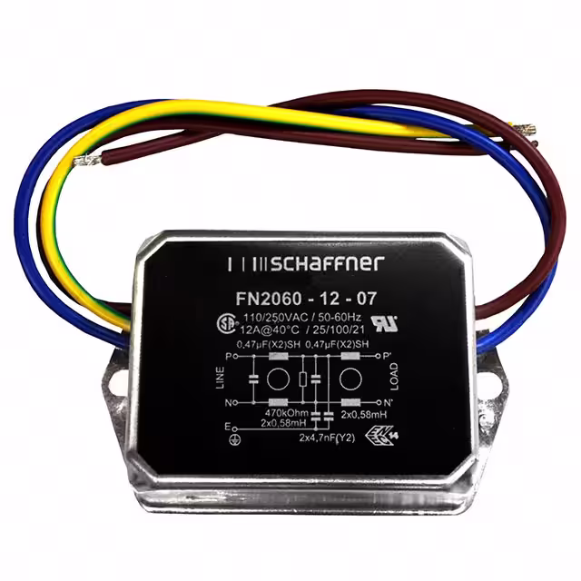 FN2060-12-07 Schaffner EMC Inc. electronic component
