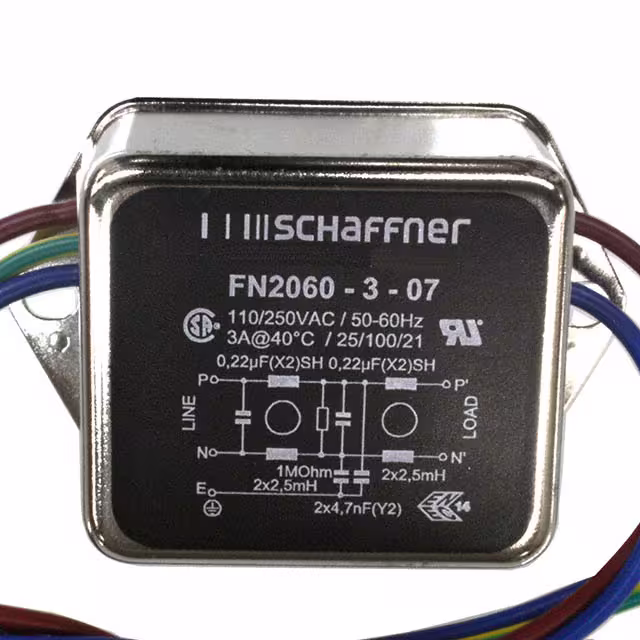FN2060-3-07 Schaffner EMC Inc. electronic component