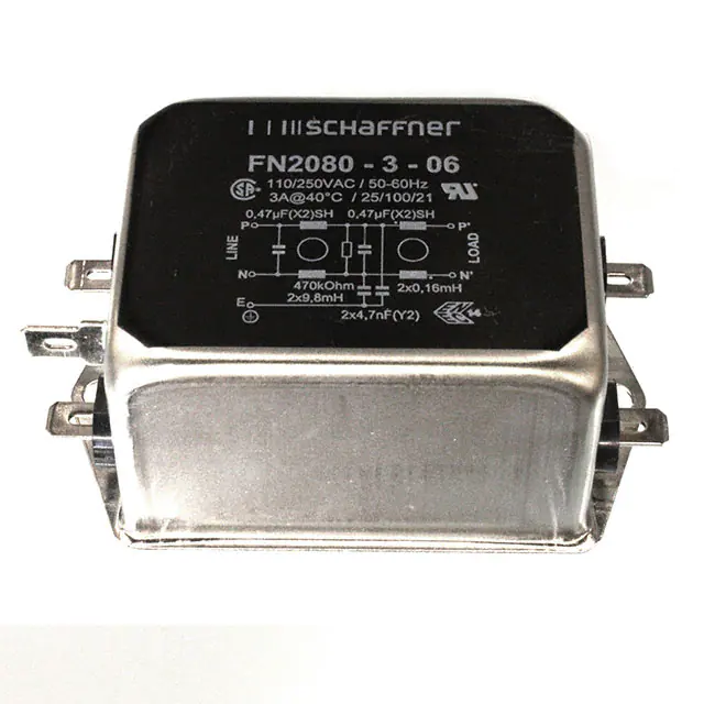 FN2080-3-06 Schaffner EMC Inc. electronic component