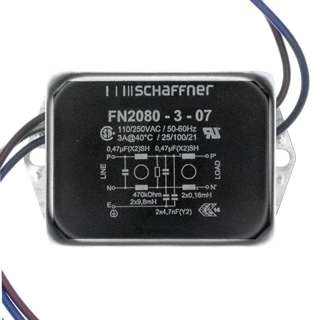 FN2080-3-07 Schaffner EMC Inc. electronic component