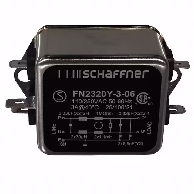 FN2320Y-3-06 Schaffner EMC Inc. electronic component
