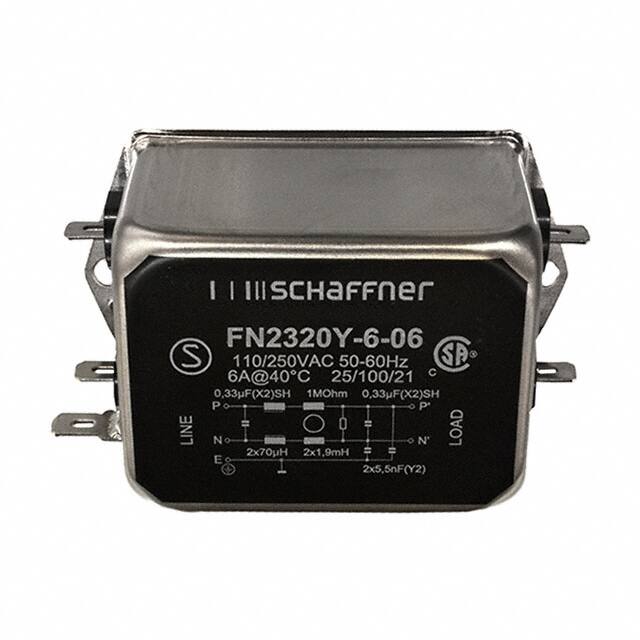 FN2320Y-6-06 Schaffner EMC Inc. electronic component