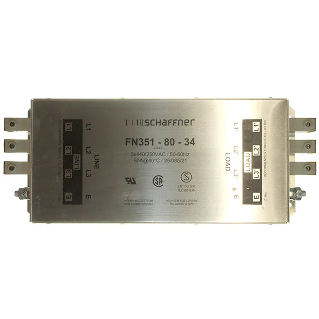 FN351-80-34 Schaffner EMC Inc. electronic component