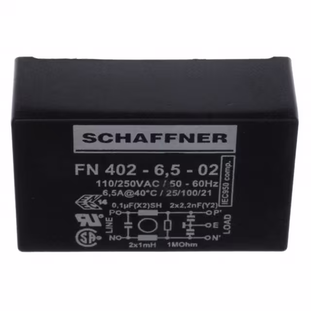 FN402-6.5-02 Schaffner EMC Inc. electronic component