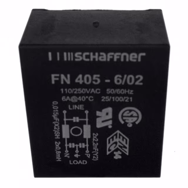 FN405-6-02 Schaffner EMC Inc. electronic component