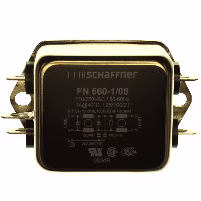 FN660-1-06 Schaffner EMC Inc. electronic component