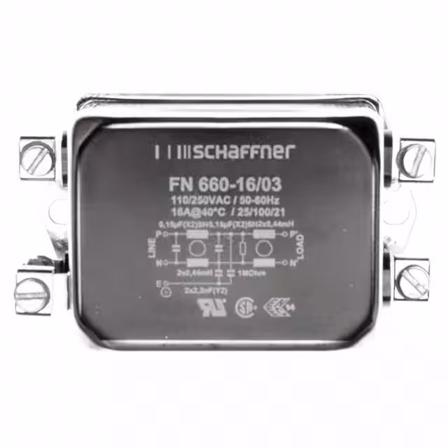 FN660-16-03 Schaffner EMC Inc. electronic component