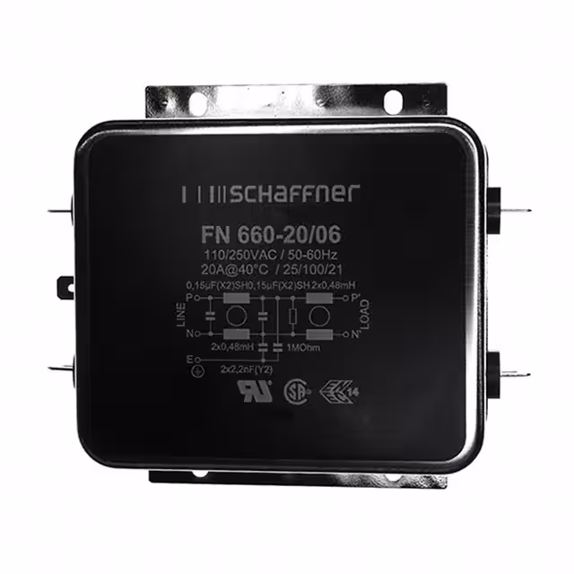 FN660-20-06 Schaffner EMC Inc. electronic component