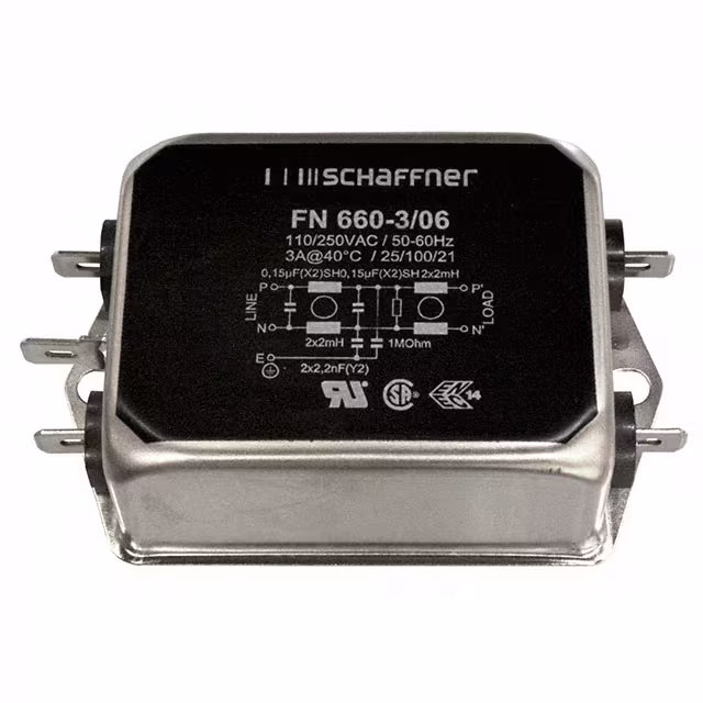 FN660-3-06 Schaffner EMC Inc. electronic component
