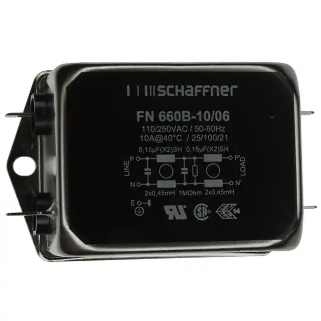 FN660B-10-06 Schaffner EMC Inc. electronic component