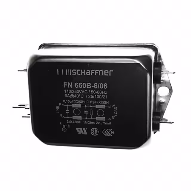 FN660B-6-06 Schaffner EMC Inc. electronic component