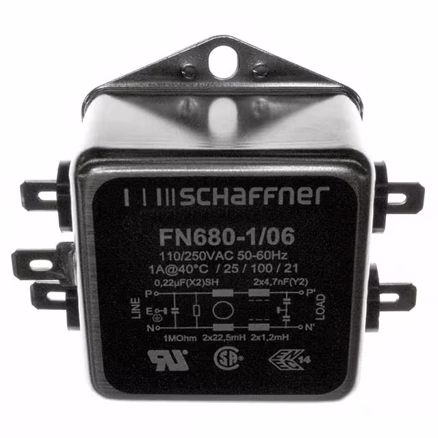 FN680-1-06 Schaffner EMC Inc. electronic component