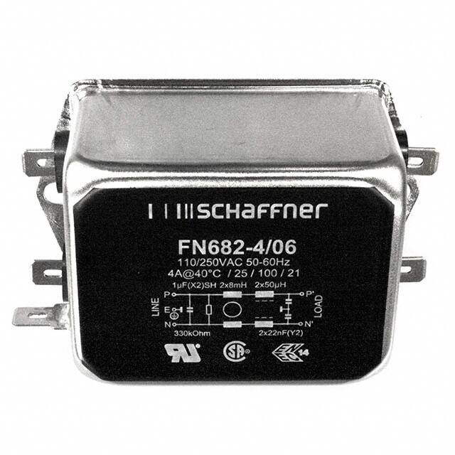 FN682-4-06 Schaffner EMC Inc. electronic component