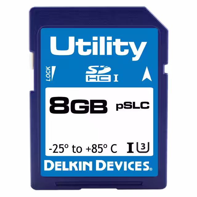 SF08FQYJR-U3000-3 Delkin Devices, Inc. electronic component