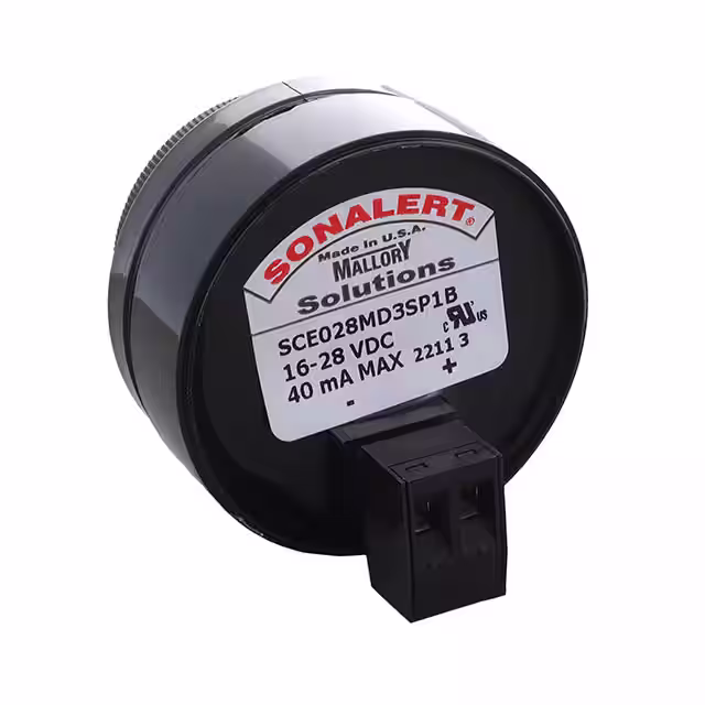 SCE028MD3SP1B Mallory Sonalert Products Inc. electronic component
