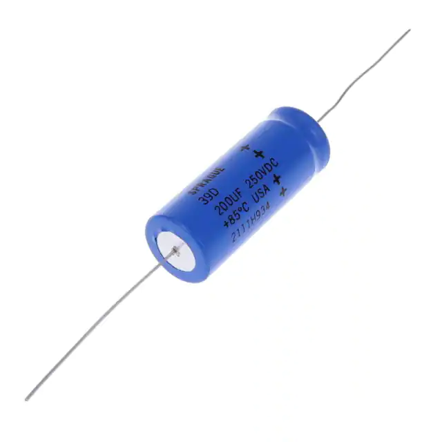 39D207F250JP6 Vishay Sprague electronic component