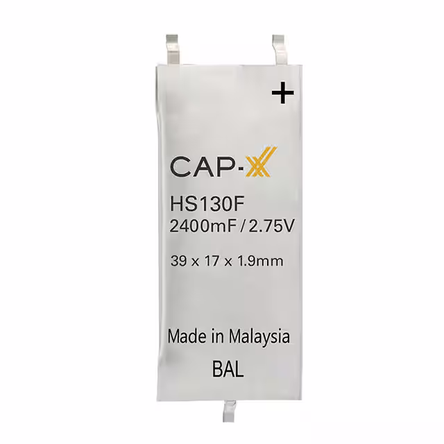 HS130F CAP-XX Ltd Supercapacitors electronic component