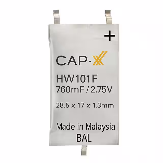 HW101F CAP-XX Ltd Supercapacitors electronic component