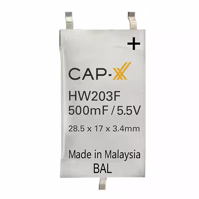 HW203F CAP-XX Ltd Supercapacitors electronic component