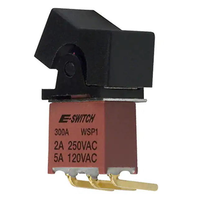 300AWSP1J1BLKM6QE E-Switch electronic component