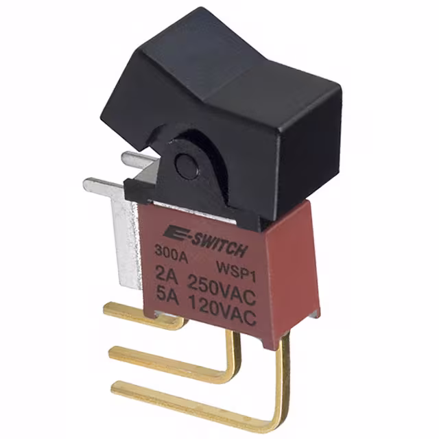 300AWSP1J1BLKM7QE E-Switch electronic component