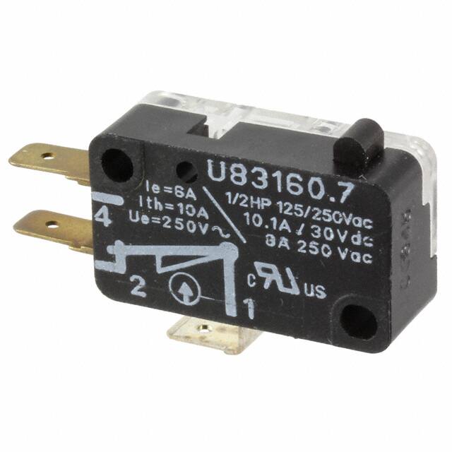 831607C6.0 Crouzet electronic component