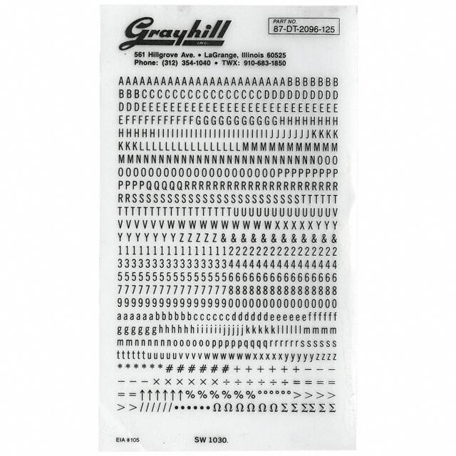 87-DT-2096-125 Grayhill Inc. electronic component