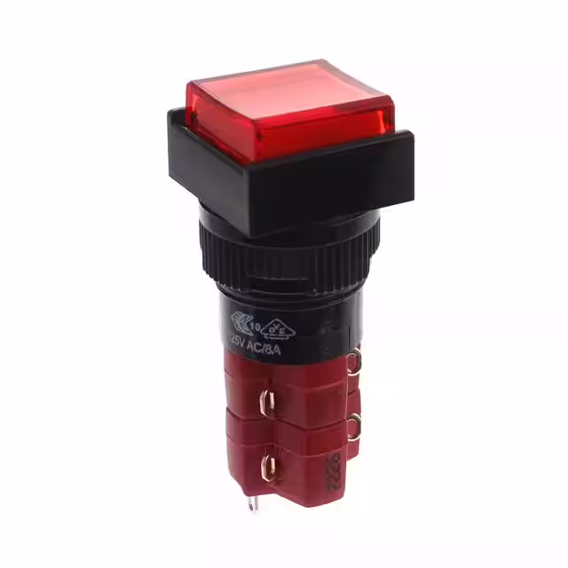 D16EES12KREDRED E-Switch electronic component