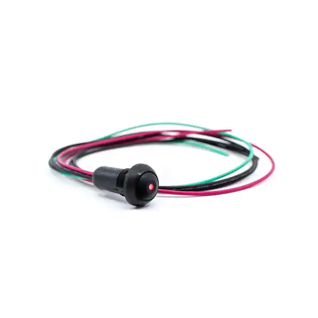 RP8100B2W1CEBLKBLKRED E-Switch electronic component