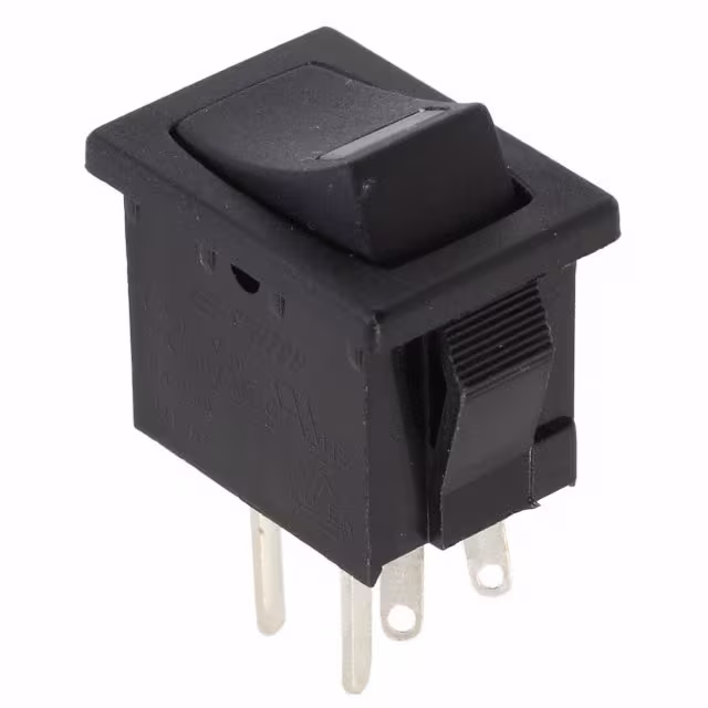 R1966ABLKBLKEPRED E-Switch electronic component