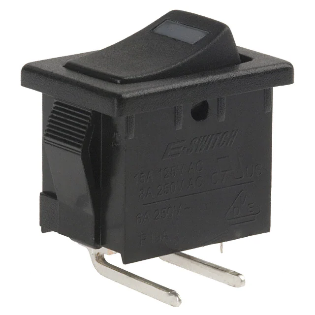 R1966ABLKBLKERRED E-Switch electronic component