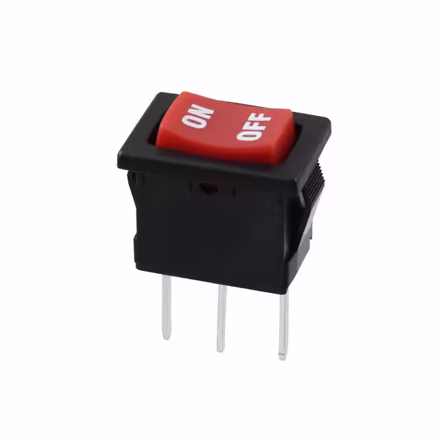 R1966DBLKREDIP E-Switch electronic component