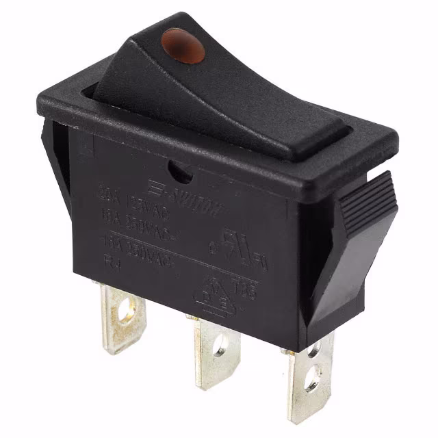 R4BBLKBLKYELEF1 E-Switch electronic component