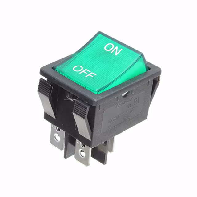 R5BBLKGRNIF2 E-Switch electronic component