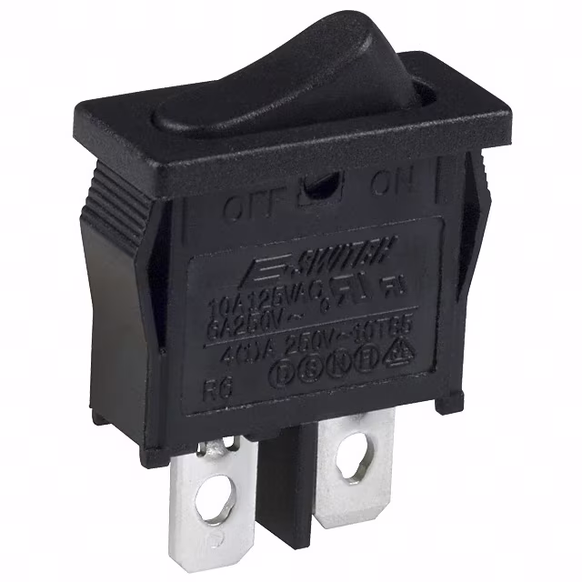 R6ABLKBLKEF E-Switch electronic component
