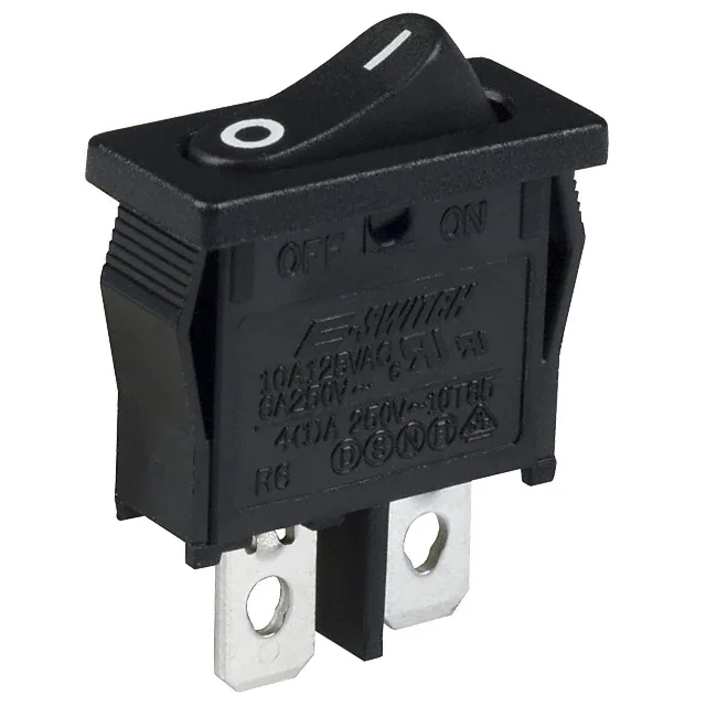 R6ABLKBLKFF E-Switch electronic component