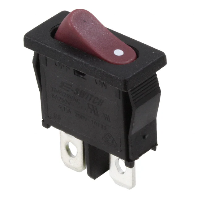 R6ABLKREDAF E-Switch electronic component